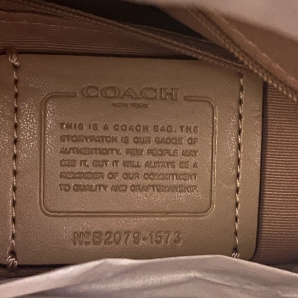 Coach “May” Tote cream&tan silver hrdw
never used! NWT pkg remove for pics - Picture 3 of 9